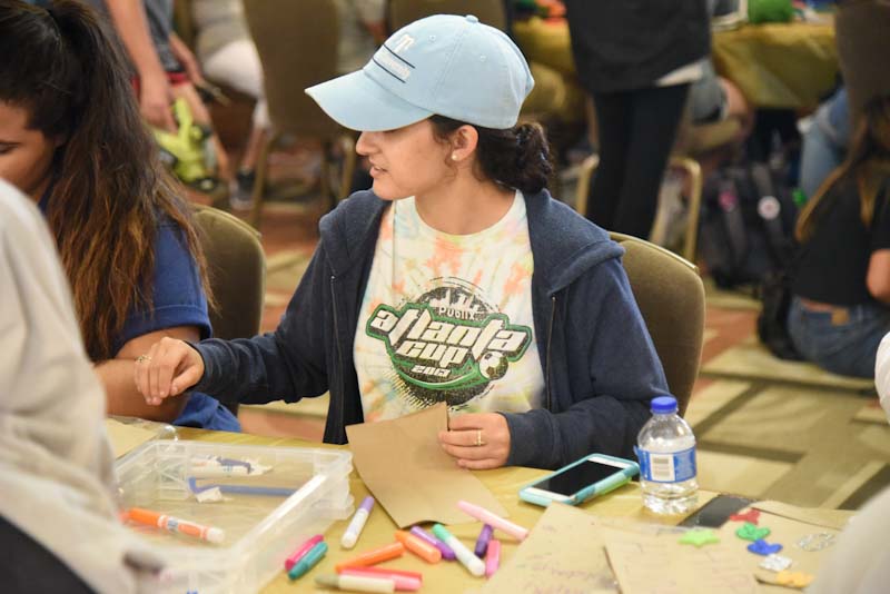 Decorating bags for Meals on Wheels
